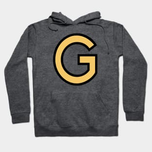 Funky Yellow Letter G Hoodie